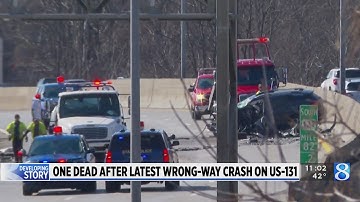 ‘Very tragic’: 1 killed, 1 hurt in wrong-way crash on US-131 in Wyoming