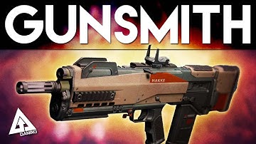 Destiny Gunsmith Field Test Weapons