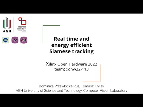 Real-time and energy efficient Siamese tracking