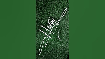 Professional Signature ✍️ Style for Harini♥️#shorts #viral #trending #short #reels #art