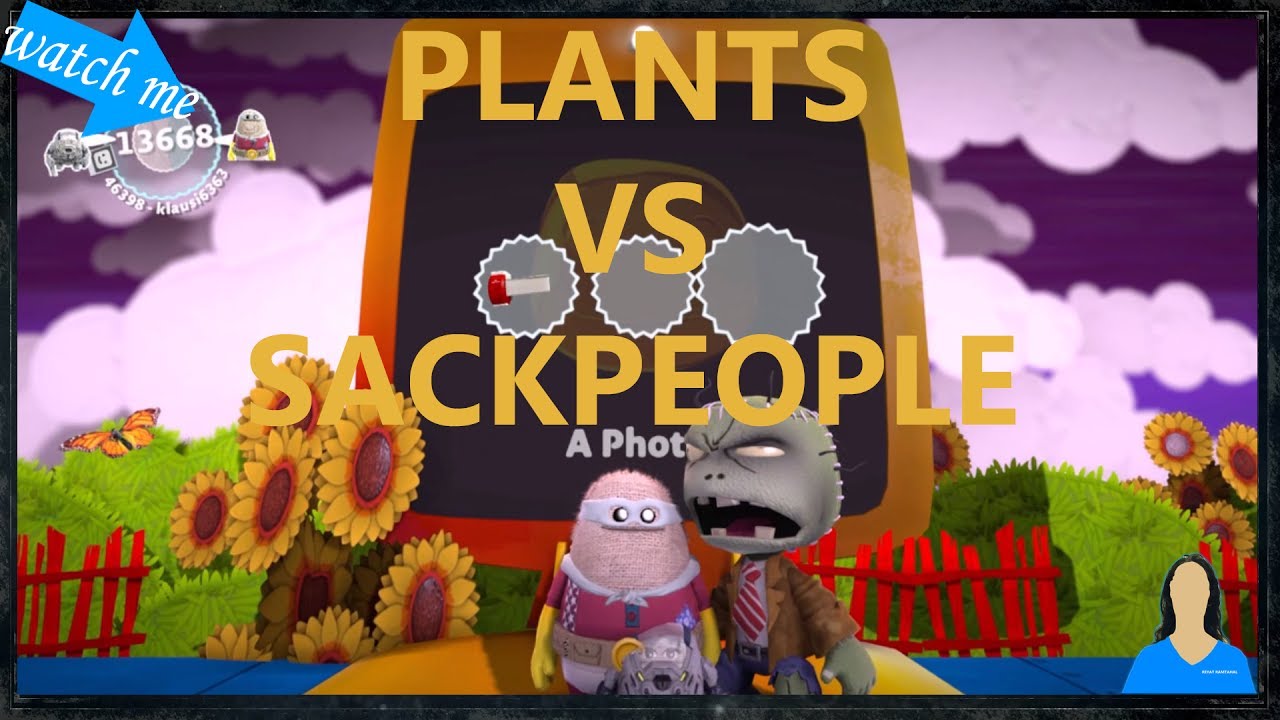 Little Big Planet Plants Vs Zombies Plants Vs Zombies in Little big Planet - YouTube