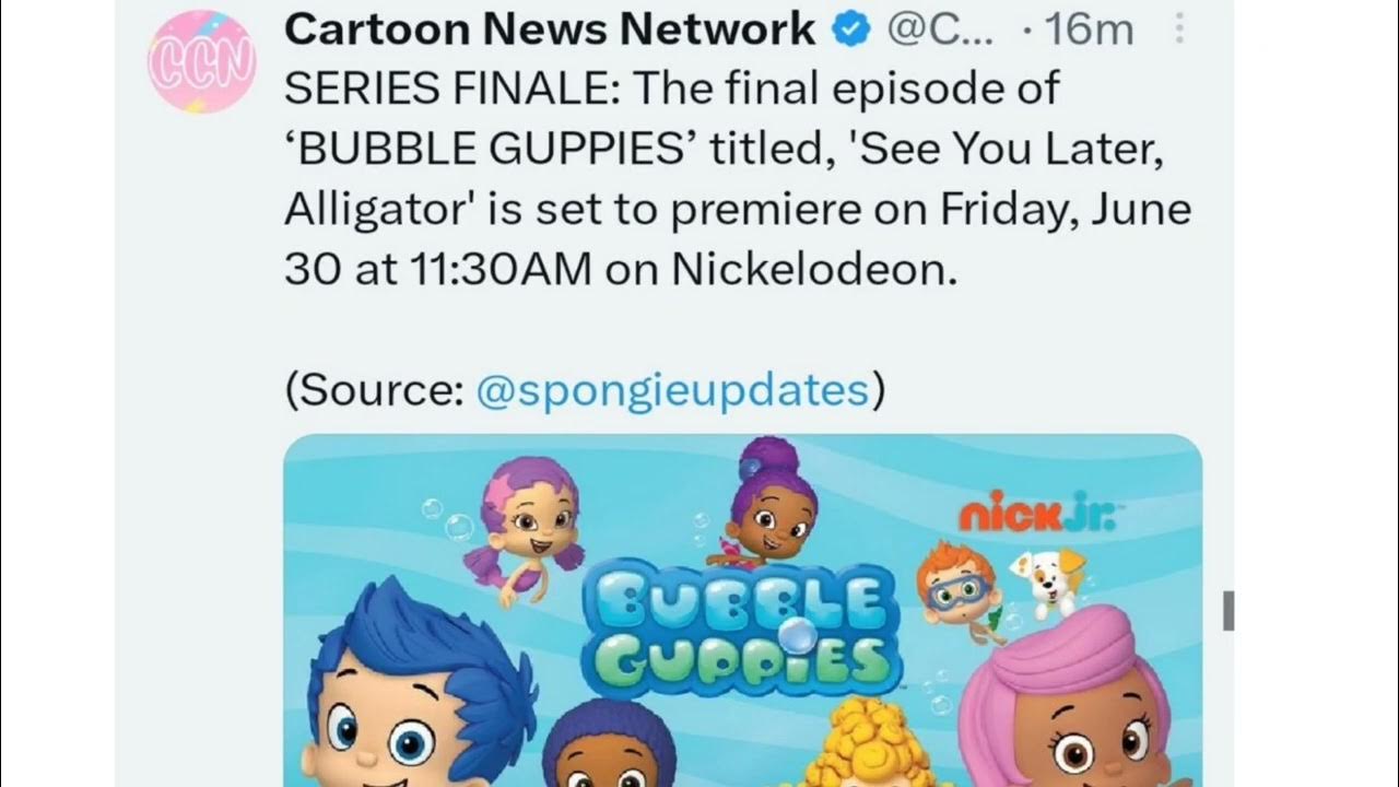 Bubble Guppies is officially ending on June 30th! YouTube