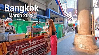 Walking in Bangkok - Bangkok 2023 - Sukhumvit Road - Bangkok March 2023