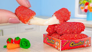 🧀 Crispy Miniature Mcdonald's Hot Cheetos Chicken Recipe | Asmr Cooking Fast Food By Tiny Cakes