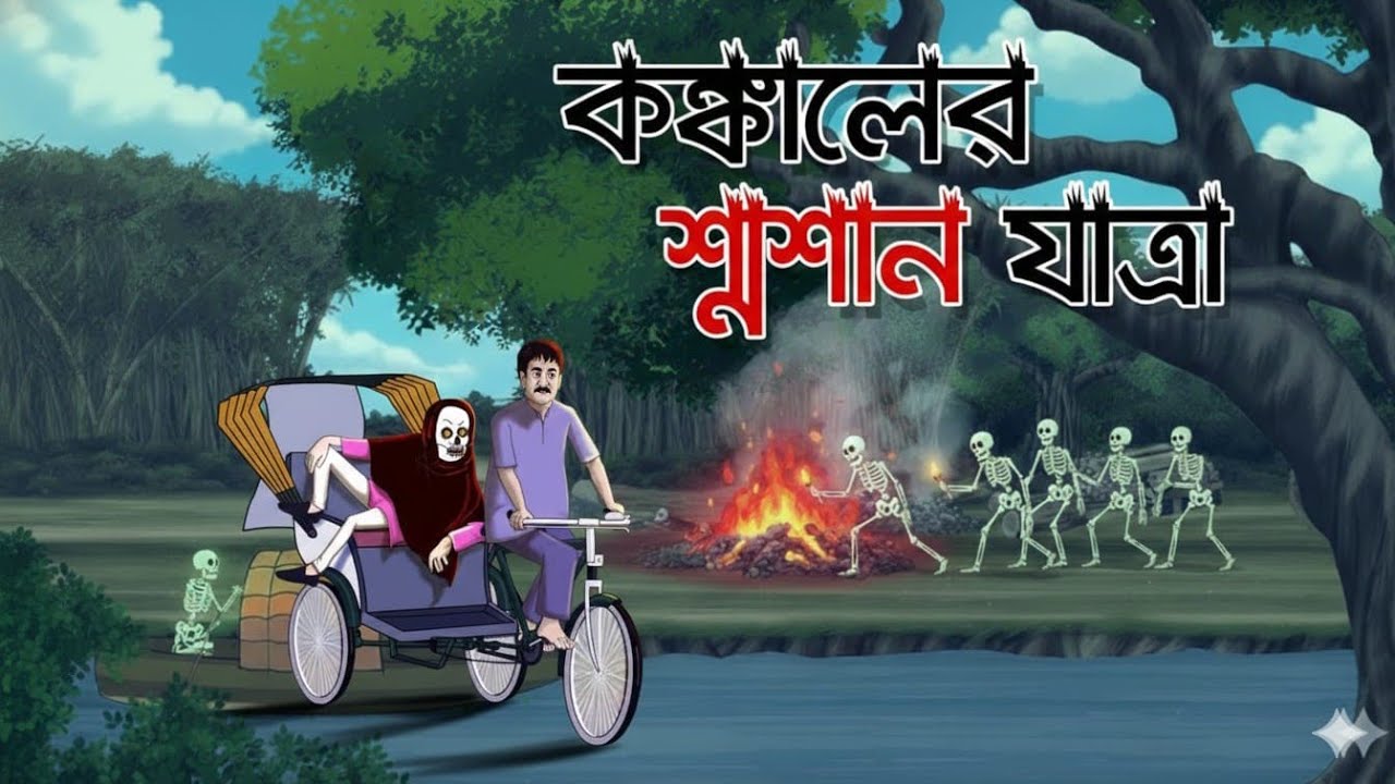 কঙ্কালের শ্মশানযাএা।। বাংলা ভৌতিক গল্প ।।গ্রাম বাংলা ভূতের গল্প ।।@Weekenddestiny 