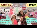 SHOPPING BATHING SUITS / TARGET / KOHLS / GETTING READY FOR SUMMER " ALISSON & EMILY "