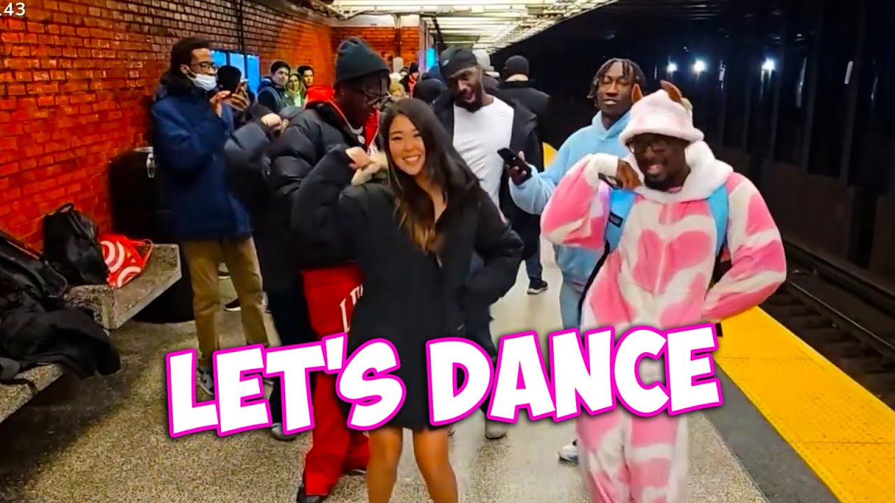 Emily joins the Vibe in a Subway in New York...