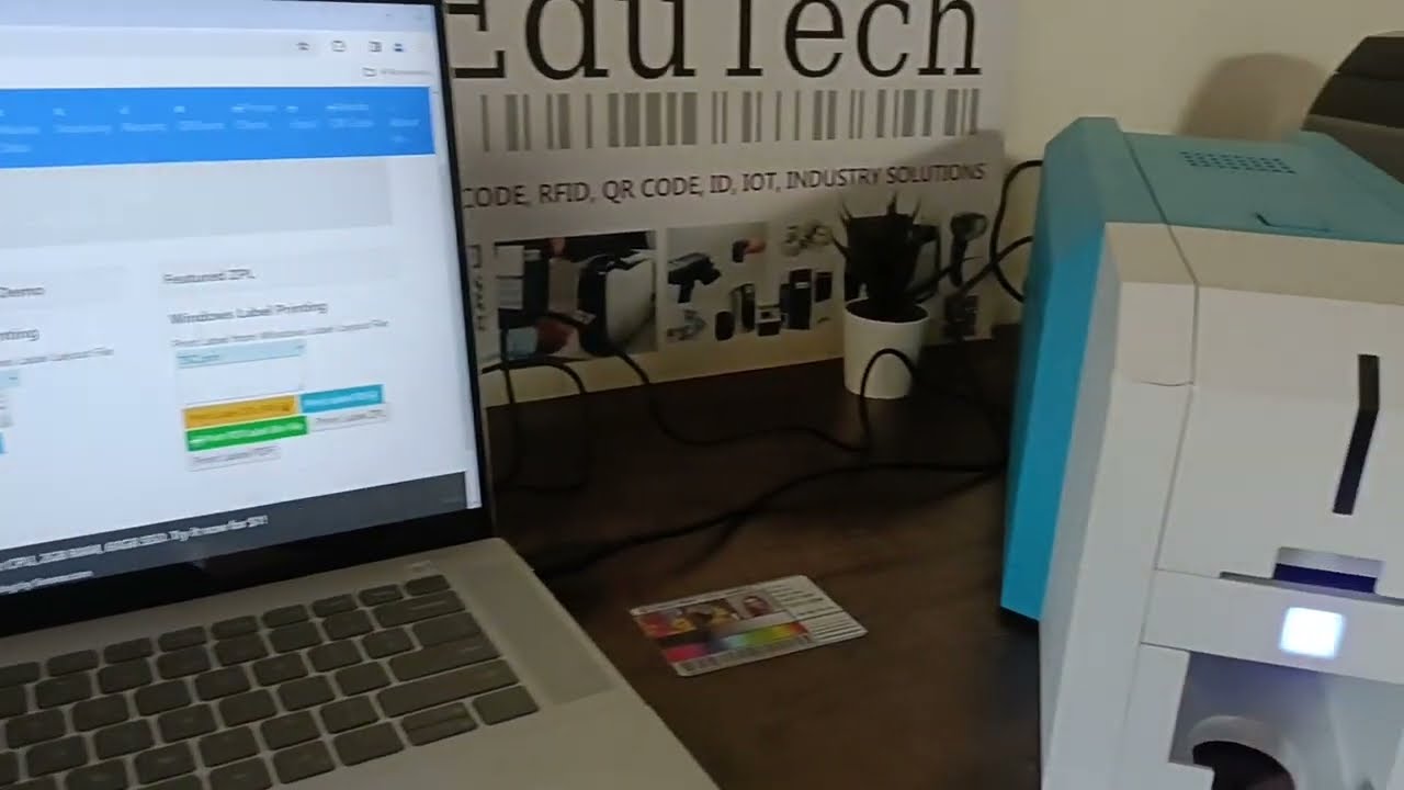 Cloud Based ID Card Printing Solution print to any card printer from web..