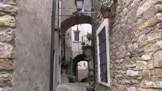 Liguria - Borghi antichi: Cipressa - Canon Legria HFG10 -HD