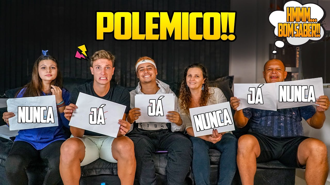 EU NUNCA POLÊMICO COM MINHA FAMÍLIA