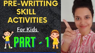 Pre Writing Techniques for Kids: A Step-by-Step Approach (Part 1)