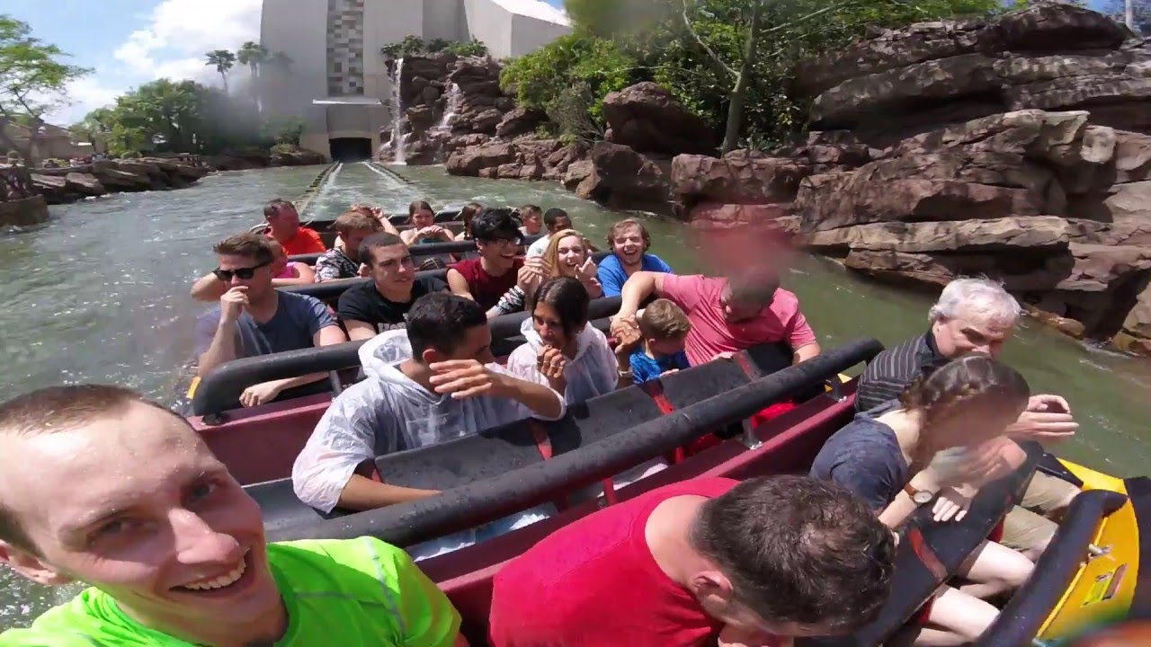 Jurassic Park River Adventure (POV) Universal's Islands Of Adventure - Orlando, Florida