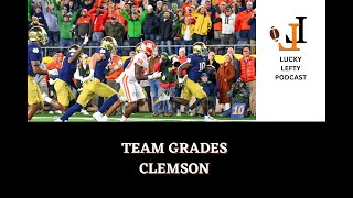 TEAM GRADES CLEMSON