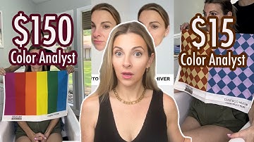 I Hired a $150 Color Analyst and a $15 Color Analyst to tell me my Color Season