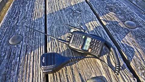 Attempting Contact on a 2m Amateur Radio Repeater + Testing New Mic