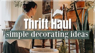 Early Morning Decorating | Cozy Cottage Style | Simple Thrifted Home Decor Haul