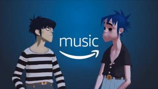 GORILLAZ HUMANZ ADVERT AMAZON MUSIC