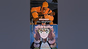 Engineer vs Mitsuri (TF2 vs KNY) #edit #1v1 #debate #demonslayer #kny #mitsurikanroji #mitsuri #tf2