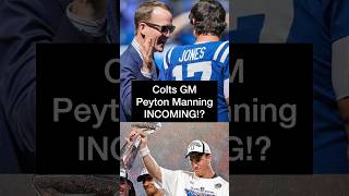 Peyton Manning as Colts GM would be one of the most exciting hires in NFL history #colts #nfl