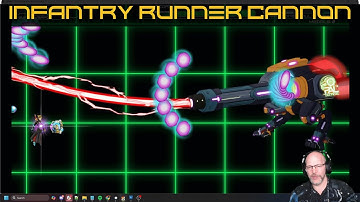 Infantry Runner Mech Ep. 02 | Art iteration & weapon behaviors