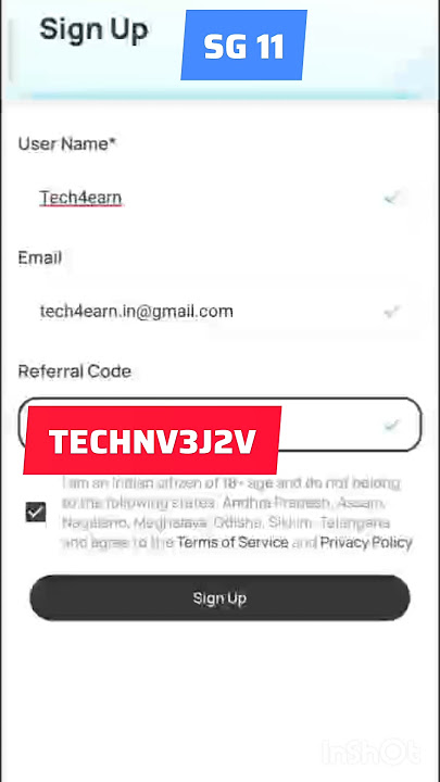 SG11 Fantasy Referral Code || SG11 Referral Code || SG11 Refer And Earn || SG11 Fantasy App