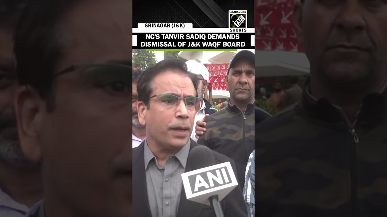NC’s Tanvir demands dismissal of J&K WAQF board over National Emblem vandalism at Hazratbal Shrine