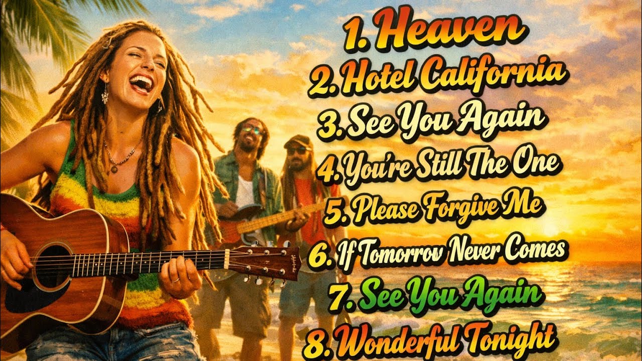 Best Reggae Covers of All Time 🌴 Acoustic Beach Vibes | Relax & Feel Good