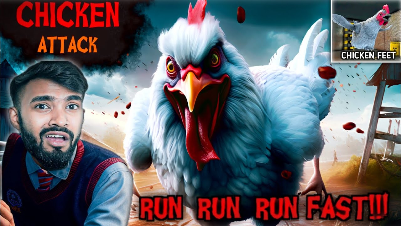 WILL THIS CHICKEN EAT ME | CHICKEN FEET HORROR GAMEPLAY