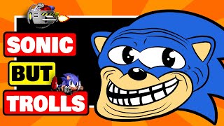 Could Sonic Be a TROLL Game?!  You Won't Believe This Funny Sonic Rom Hack!