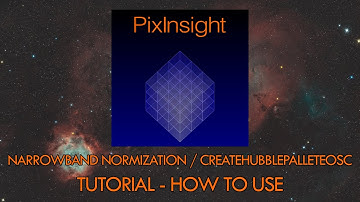 Easy Narrowband Coloring With OSC -  Narrowband Normalization