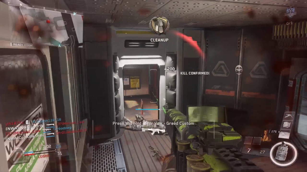 Call of duty Infinite warfare gameplay montage, RACK 9 best shotgun Godsend and Precision strike