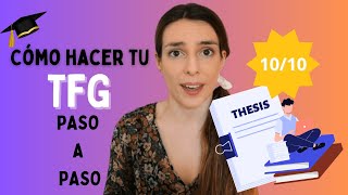Los pasos clave para hacer un TFG o TFM y la presentación