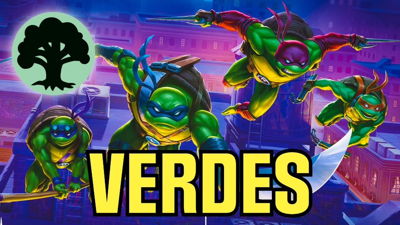 GANHE seu Pré Release e Draft de Tartarugas Ninja! | Verdes