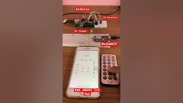 IR Remote control project with  KME SMART IoT App using Arduino and NodeMCU #kmesmart #shorts