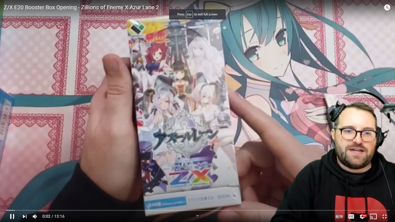Z/X E20 Booster Box Opening #1 - Zillions of Enemy X Azur Lane 2 Z/X E20 Booster Box Opening #1 - Zillions of Enemy X Azur Lane 2