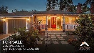 226 Lincoln Street, San Luis Obispo, California, 93405
