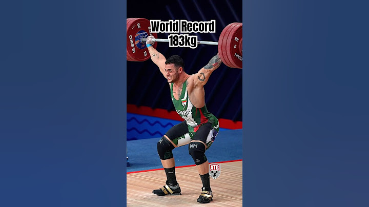 20 y/o Karlos Nasar (89kg Bulgaria 🇧🇬) 183kg / 403lbs World Record! #weightlifting
