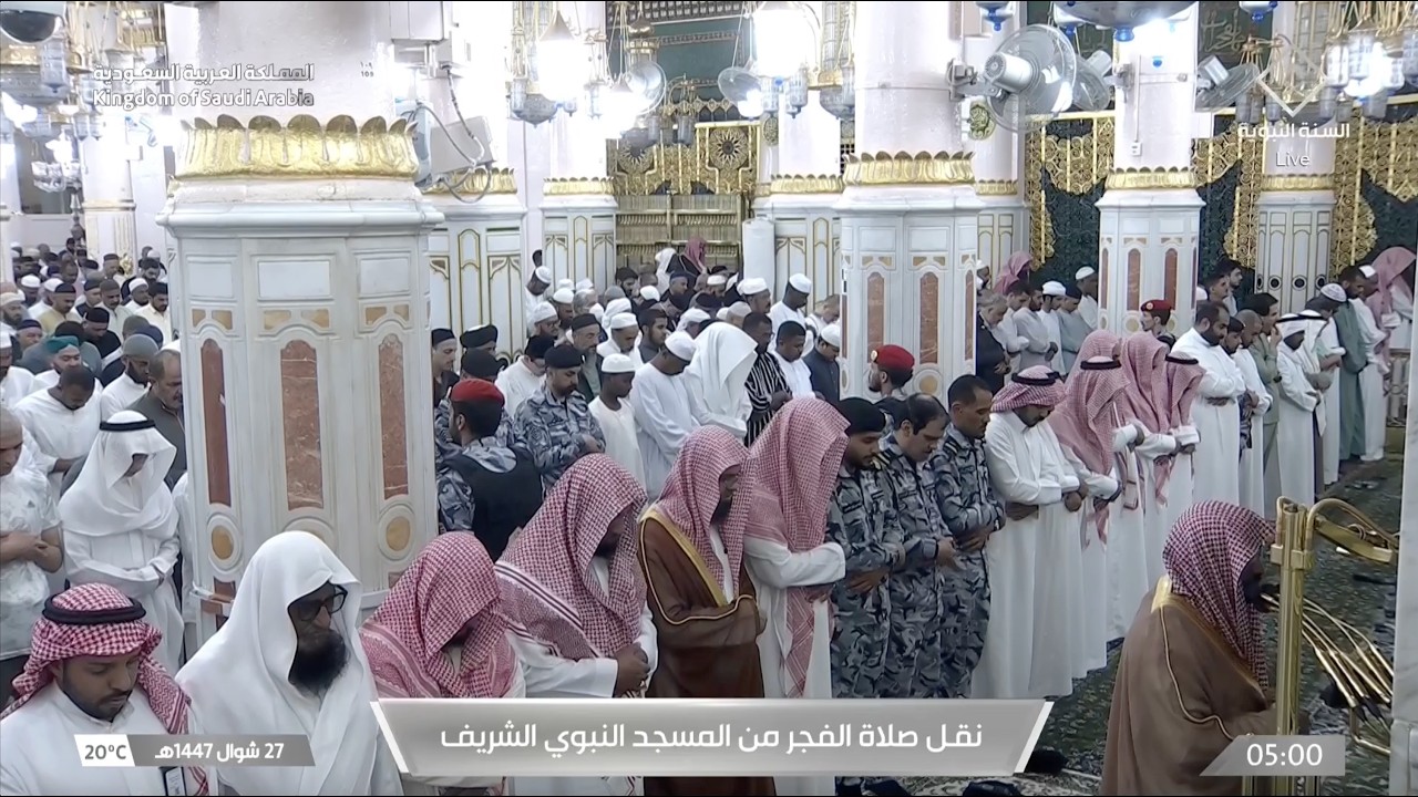 صلاة الفجر للشيخ صالح المغامسي 27 شوال 1447هـ