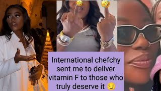 картинка: Chefchy посылает прямое сообщение Софии и ее поклонникам 😞 напрямую 😔