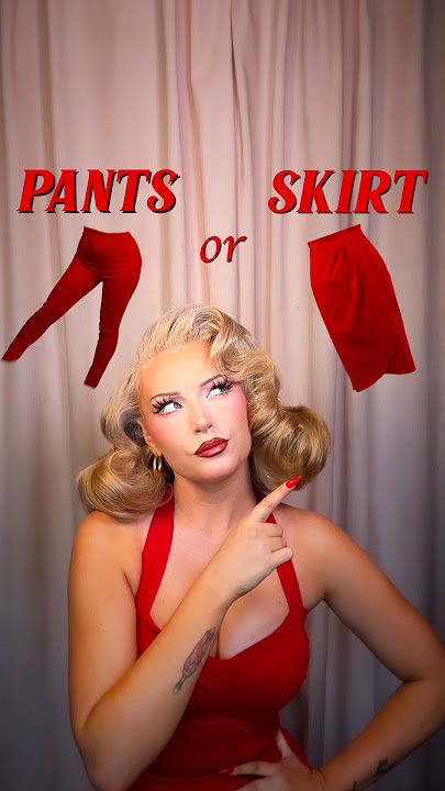 Can’t decide !  Wearing Queen of the Main clothing! #pinup #pinupstyle #vintage #vintagestyle