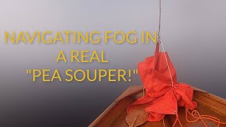 Zero visibility!! - We go for a motor in the fog!!