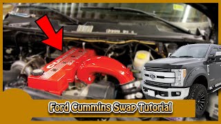 Ford Cummins Swap 6.4L to 5.9 24 Valve instructions