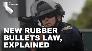 New law restricting using rubber bullets during protests, explained