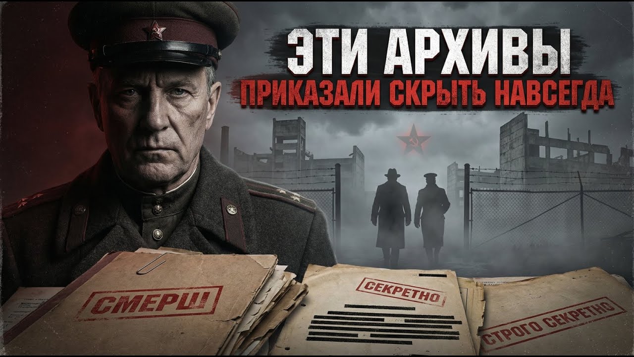 ФАЙЛЫ СМЕРША, КОТОРЫЕ НЕЛЬЗЯ ЧИТАТЬ ДАЖЕ СЕЙЧАС