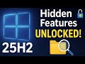How to Enable All New Hidden Features in Windows 11 25H2🔥