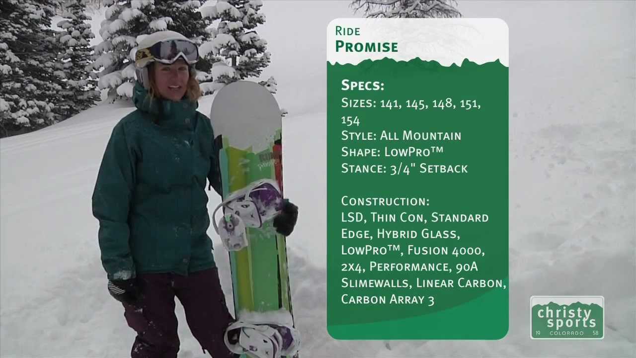 2011-2012 Ride Promise Snowboard Review | Christy Sports
