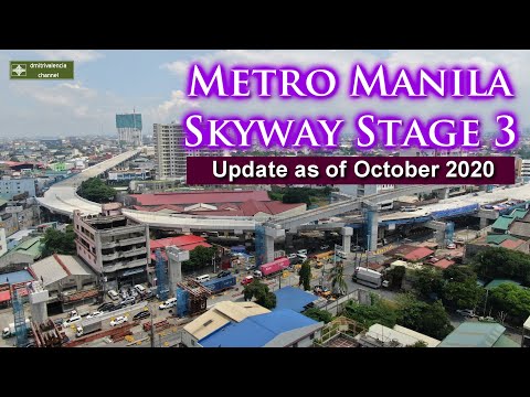 Metro Manila Skyway Stage 3 update as of October 2020