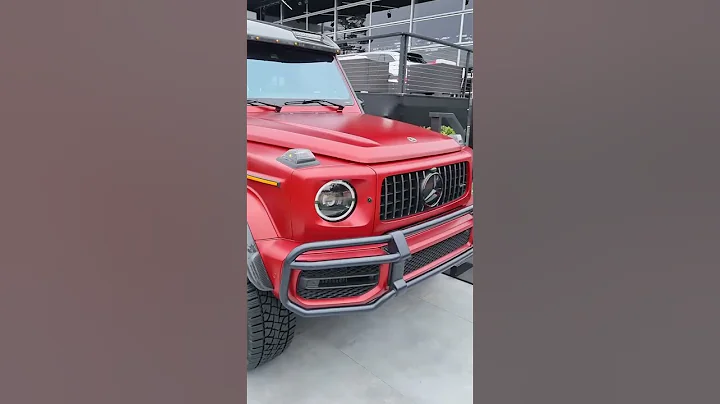 Brand New G63 4X4 squared a monster of a machine #mercedes #mercedesbenz #gwagon #suv #offroad
