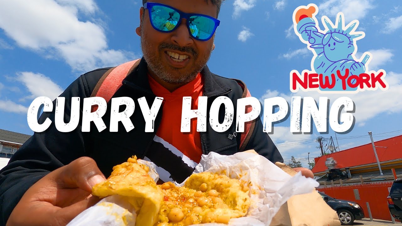 Doubles and Chicken Roti Hopping in Queens and Brooklyn, NY 2023 YouTube