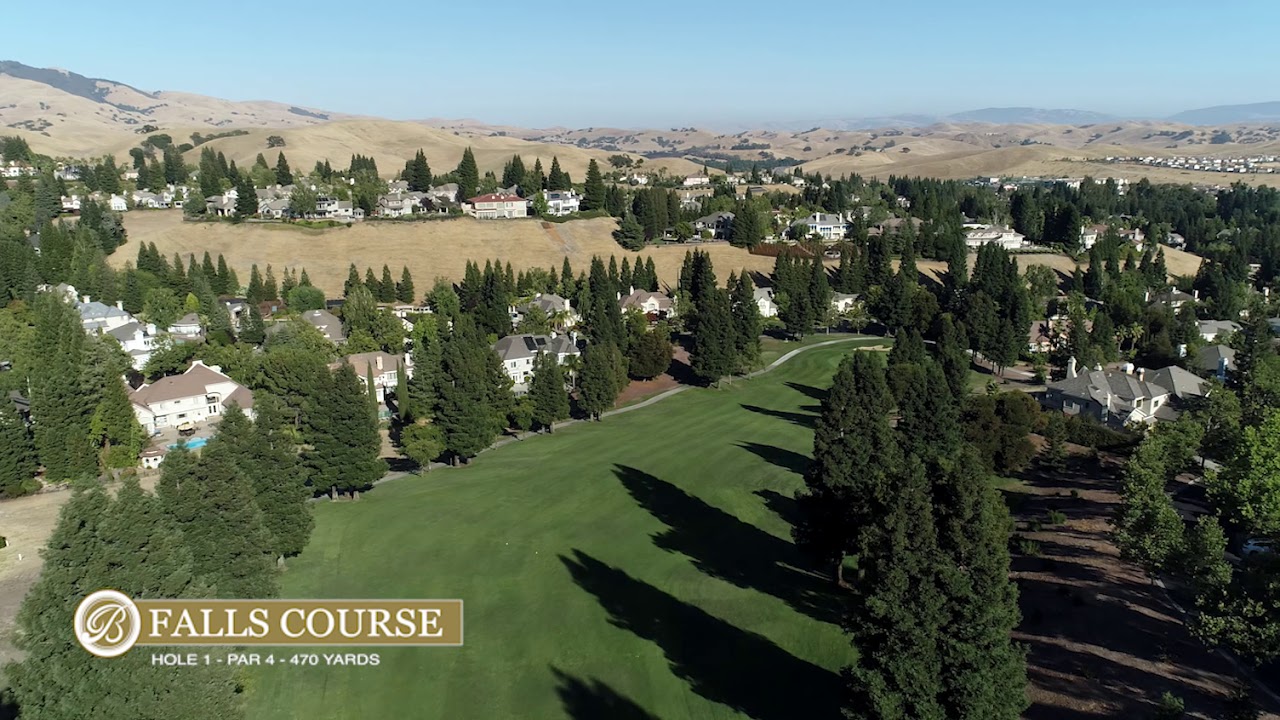 Blackhawk Country Club, Falls in Danville, California